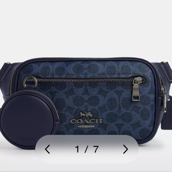 Elias Belt Bag In Signature Canvas - Picture 1 of 8